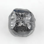 grey uncut natural diamond for a gold ring setting