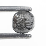 grey uncut natural diamond for a gold ring setting