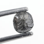 grey uncut natural diamond for a gold ring setting