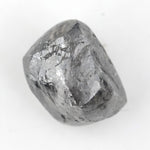 1.02 carat grey raw diamond for a custom men's ring setting