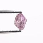 Uncut raw diamond and loose lab grown diamond for custom jewelry