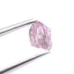Uncut raw diamond and loose lab grown diamond for custom jewelry