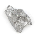 1.21 carat grey uncut natural diamond for a 14K gold ring setting