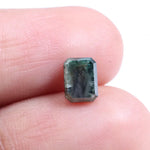 1.24 Ct natural green radiant cut diamond loose rare fancy color elegant stone for custom engagement ring