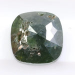 1.24 Ct natural green cushion cut diamond loose rare fancy color elegant stone for custom engagement ring