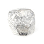 1.30 carat grey raw diamond for an 18K gold ring setting