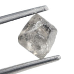 1.30 carat grey raw diamond for an 18K gold ring setting