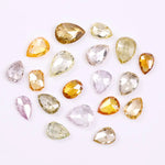 3.72 Ct Natural Fancy Color Diamond Lot Mixed Shape Loose Diamonds for Custom Jewelry or Gifts