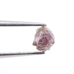 Loose rough pink diamond and raw natural diamond stone