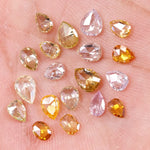 3.72 Ct Natural Fancy Color Diamond Lot Mixed Shape Loose Diamonds for Custom Jewelry or Gifts