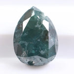 1.22 Ct natural blue pear cut diamond loose rare fancy color elegant stone for custom engagement ring