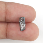 grey uncut natural diamond for a rose gold jewelry setting