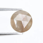 1.07 Ct crown natural diamond round rose Cut rustic loose diamond For custom jewelry