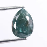 1.22 Ct natural blue pear cut diamond loose rare fancy color elegant stone for custom engagement ring