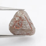 brown colour loose rough diamonds, macle rough diamond