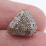 brown colour loose rough diamonds, macle rough diamond