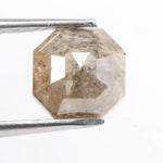 Asscher cut natural diamond ring featuring brilliant facets and elegant rectangular shape. This earth-mined diamond ring combines sparkle and sophistication