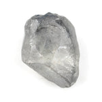 1.57 carat grey raw natural diamond stone for a handmade gold ring setting