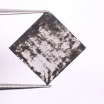 1.24 Ct Natural Black Lab Grown Diamond Loose Uncut Diamond Use For Jewerly