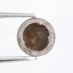 1.06 ct fancy brown grey natural diamond rose cut earthy tone loose diamond for jewelry making