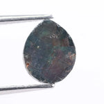 1.56 Ct natural blue pear cut diamond loose rare fancy color elegant stone for custom engagement ring