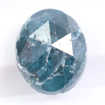1.34 Ct natural blue oval cut diamond loose rare fancy color elegant stone for custom engagement ring