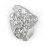 2.03 carat grey uncut diamond stone for organic ring setting