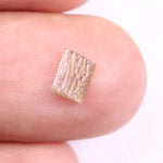 0.25 Ct lab-grown brown rough diamond Use For Cusom Jewerly