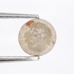 1.07 Ct Natural Champagne Tone Diamond Round Rose Cut Included Loose Gemstone