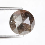 1.09ct grey brown natural diamond rose cut rustic Included loose diamond