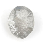 grey raw diamond stone for bloom ring setting