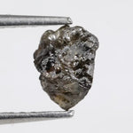 0.63 ct brown colored raw uncut diamond unique rough loose stone