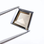 2.06 Ct Brown Kite Cut Lab Grown Diamond unique fancy brown loose diamond for custom ring