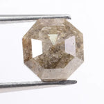 Raw natural diamond in rock showing uncut crystal formation as found in nature. Authentic earth-mined rough diamond before polishing and cutting.