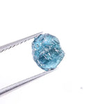 2.18 Ct Natural Blue Rough Diamond Loose Uncut Irregular Shape Diamond for Jewelry
