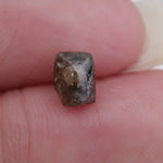 1.06 ct brown colored raw cut diamond unique natural diamond stone