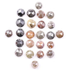 5.33 Ct Natural Mixed Color Loose Diamond Lot, Rustic Round Cut Stones for Custom Jewelry & Handmade Wedding Rings