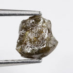 0.73 ct yellow raw uncut rough diamond natural gemstone