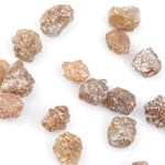 red raw diamond, raw diamond, raw orange diamond, brown diamond raw