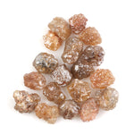 natural rough orange diamond, brown diamond raw, brown diamond rough