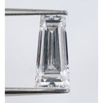 white diamond trapezoid lab grown diamond engagement ring watch
