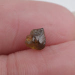 0.60 ct raw uncut yellow diamonds rare natural diamond