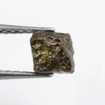 0.75 ct raw yellow diamond stone unique natural diamond stone