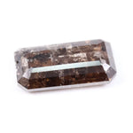 7.44-carat brown diamond value, are brown diamonds worth anything, brown diamond tennis bracelet, emerald diamond, black faceted diamond