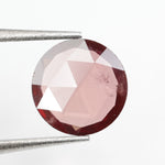 brown colour lab grown vs round diamond engagement rings