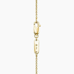 Lab created gemstone necklace with eye catching brilliance and sophisticated design