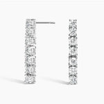 1.69 Ct Round Cut Rose Gold Diamond For Long Earrings.