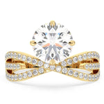 Diamond wedding rings with vintage wedding rings design - Wedding Women Diamond Ring Band.