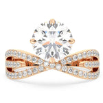 Diamond wedding rings with vintage wedding rings design - Wedding Women Diamond Ring Band.