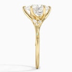 Vintage sapphire engagement ring in custom gold design Pear Diamond Ring